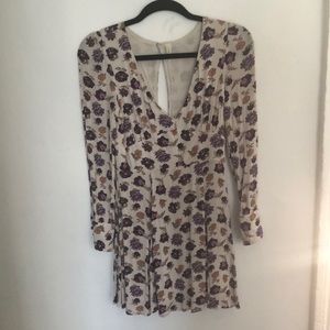 Free People lilac flower dress